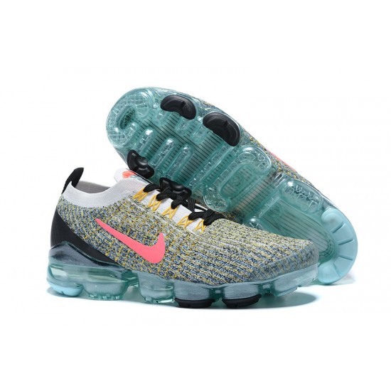 Air VaporMax Flyknit 3 Sort Grøn AJ6910-104 Kvinder/Mænd Sko