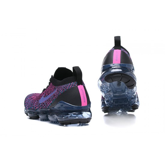 Air VaporMax Flyknit 3 Sort Lilla AJ6900-009 Kvinder/Mænd Sko