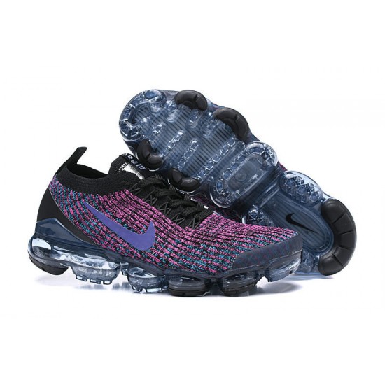 Air VaporMax Flyknit 3 Sort Lilla AJ6900-009 Kvinder/Mænd Sko