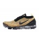 Air VaporMax Flyknit 3 Sort Gul  AJ6900-006 Kvinder/Mænd Sko