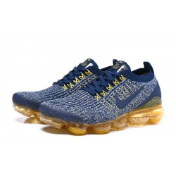 Air VaporMax Flyknit 3 Blå Gul AJ6900-444 Kvinder/Mænd Sko