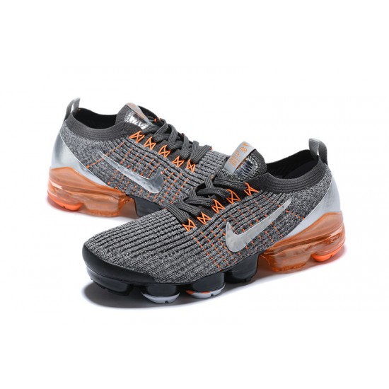 Air VaporMax Flyknit 3 Grå Orange AJ6900-024 Kvinder/Mænd Sko