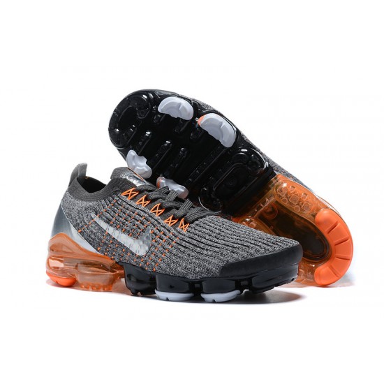 Air VaporMax Flyknit 3 Grå Orange AJ6900-024 Kvinder/Mænd Sko