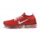 Air VaporMax Flyknit 3 Rød Hvid CU4756-600 Kvinder/Mænd Sko