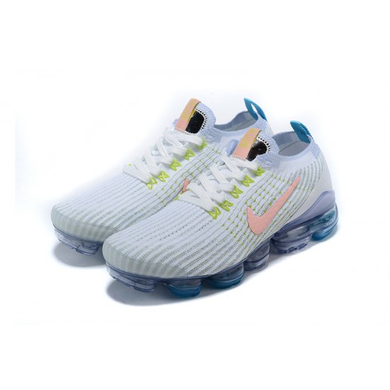 Air VaporMax Flyknit 3 Hvid Blå AJ6900-003 Kvinder/Mænd Sko