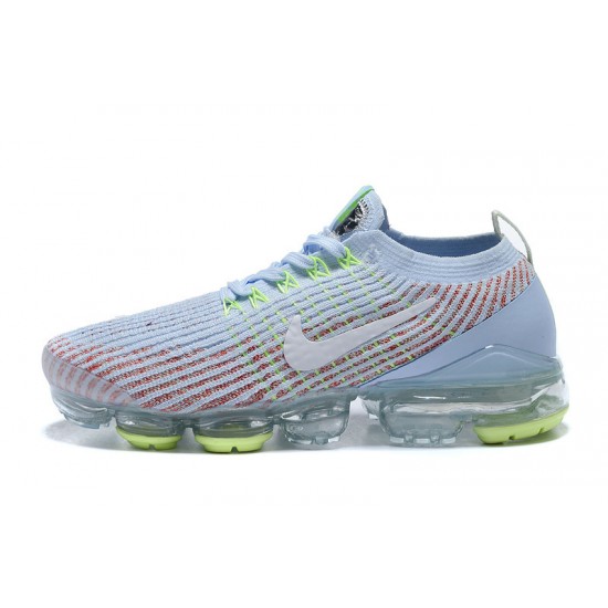 Air VaporMax Flyknit 3 Hvid Blå AJ6910-200 Kvinder/Mænd Sko