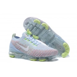 Air VaporMax Flyknit 3 Hvid Blå AJ6910-200 Kvinder/Mænd Sko