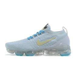 Air VaporMax Flyknit 3 Hvid Blå AJ6910-500 Kvinder/Mænd Sko