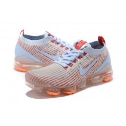 Air VaporMax Flyknit 3 Hvid Orange AJ6910-400 Kvinder/Mænd Sko