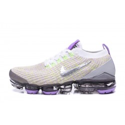 Air VaporMax Flyknit 3 Hvid Lilla AJ6900-102 Kvinder/Mænd Sko