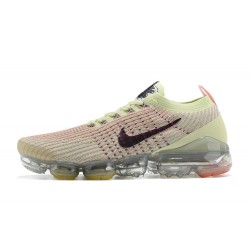 Air VaporMax Flyknit 3 Gul Sort AJ6910-700 Kvinder/Mænd Sko