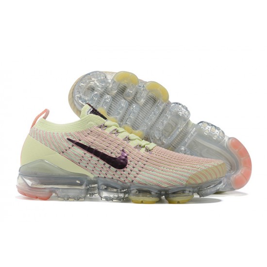 Air VaporMax Flyknit 3 Gul Sort AJ6910-700 Kvinder/Mænd Sko