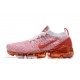 Air VaporMax Flyknit 3 Pink Rød CK0730-188 Kvinder Sko