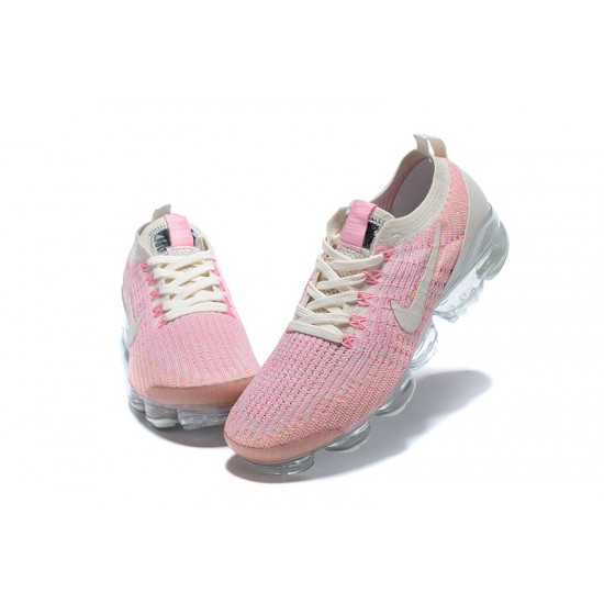 Air VaporMax Flyknit 3 Pink Hvid AJ6910-008 Kvinder Sko