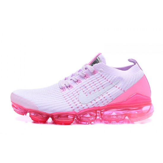 Air VaporMax Flyknit 3 Hvid Pink AJ6910-005 Kvinder Sko