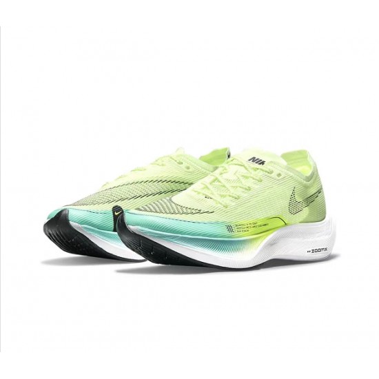 ZoomX VaporFly NEXT% Grøn og Blå Kvinder/Mænd Sko