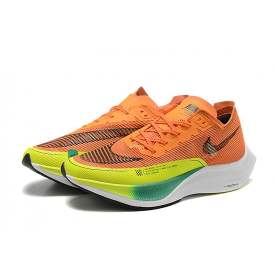 ZoomX VaporFly NEXT% Orange Hvid Kvinder/Mænd Sko