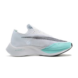 ZoomX VaporFly NEXT% Hvid Blå Kvinder/Mænd Sko