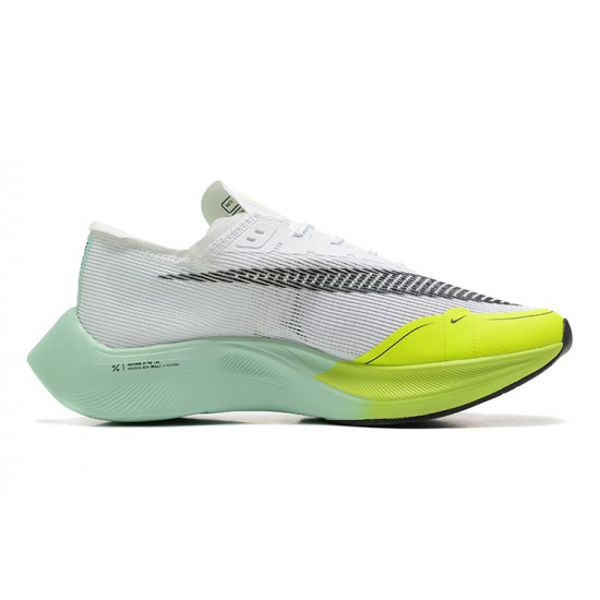 ZoomX VaporFly NEXT% Hvid Gul Kvinder/Mænd Sko