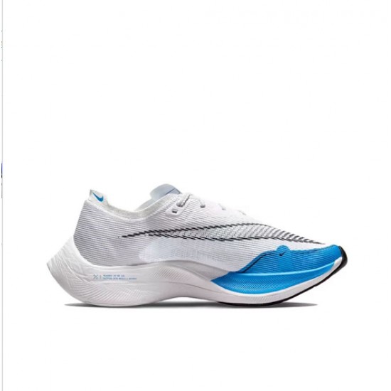 ZoomX VaporFly NEXT% Hvid og Blå Kvinder/Mænd Sko