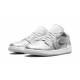 Nike Air Jordan 1 Low Damen Metallic Silver FN5030-001 sko