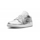 Nike Air Jordan 1 Low Damen Metallic Silver FN5030-001 sko